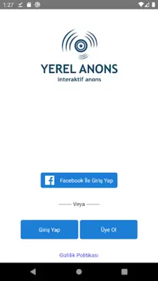 Yerel Anons android App screenshot 7